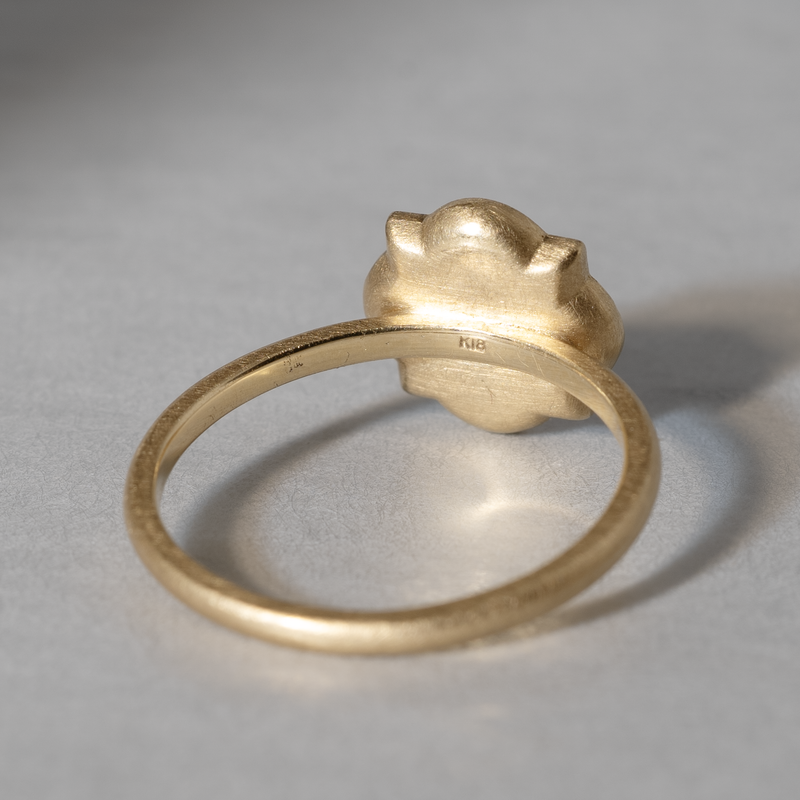 YES / IRON PLATE RING Round Square Cross – Fuligo / Fuligoshed YES / IRON PLATE RING Round Square Cross – Fuligo / Fuligoshed