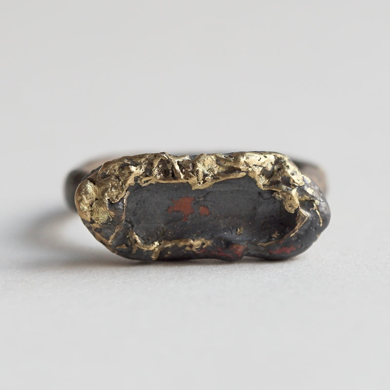 suzuki yuki / jewelry -emerald- brass #15