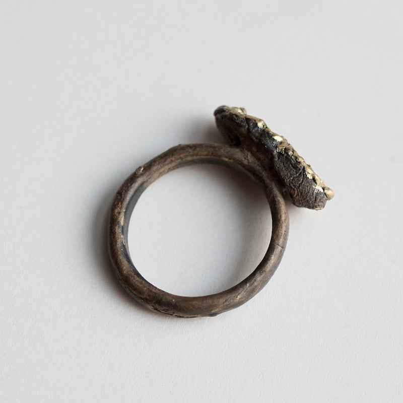 suzuki yuki / jewelry -emerald- brass #15