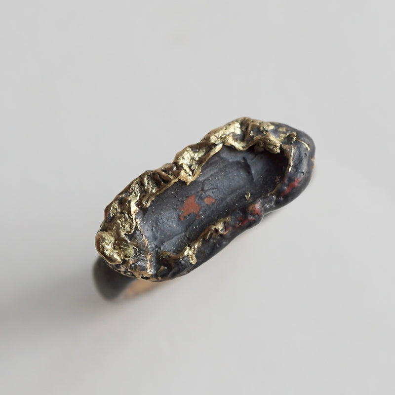 suzuki yuki / jewelry -emerald- brass #15