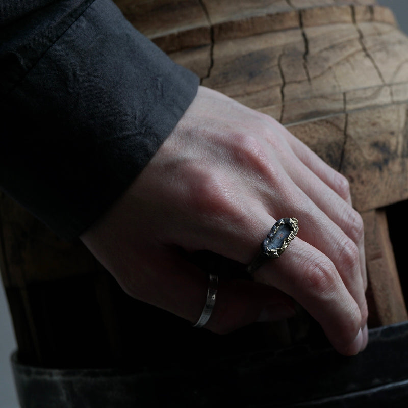 suzuki yuki / jewelry -emerald- brass #15