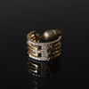 Yuki Yoshioka / INITIAL HOOP EARRING E Zirconia