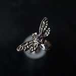 Maison de l'abeille / Petit Abeille Amethyst One Ear Piercing SV