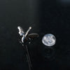 Maison de l'abeille / Petit Abeille Amethyst One Ear Piercing SV