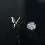 Maison de l'abeille / Petit Abeille Amethyst One Ear Piercing SV