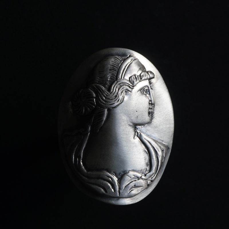 HIYU HAMASAKI / TATTOO CAMEO RING SV #18