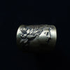 HIYU HAMASAKI / TATTOO CAMEO RING brass×SV #11