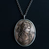 HIYU HAMASAKI / TATTOO CAMEO NECKLACE COPPER×SV