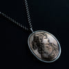 HIYU HAMASAKI / TATTOO CAMEO NECKLACE COPPER×SV