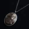 HIYU HAMASAKI / TATTOO CAMEO NECKLACE COPPER×SV
