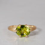 [-9/28 Limited] Altgraph / K10RG Petal Ring Peridot AR143PE