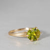 [-9/28 Limited] Altgraph / K10RG Petal Ring Peridot AR143PE