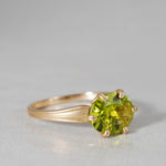 [-9/28 Limited] Altgraph / K10RG Petal Ring Peridot AR143PE