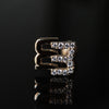 Yuki Yoshioka / INITIAL STUD EARRING M Zirconia