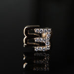 Yuki Yoshioka / INITIAL STUD EARRING M Zirconia