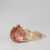 [-9/28 Limited] Altgraph / K10YG Roset Stone Ring Gaesite In Quartz AR138GQ