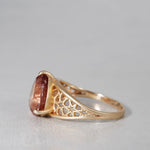 [-9/28 Limited] Altgraph / K10YG Roset Stone Ring Gaesite In Quartz AR138GQ