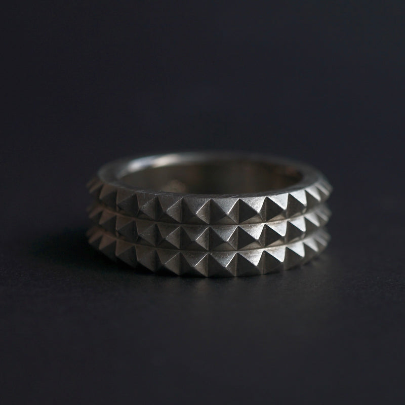 GIFTED / ＜Archive＞ 3 ROW STUDS RING