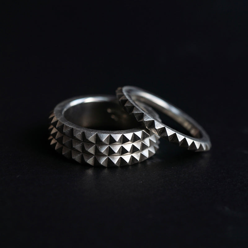 GIFTED / ＜Archive＞ 3 ROW STUDS RING