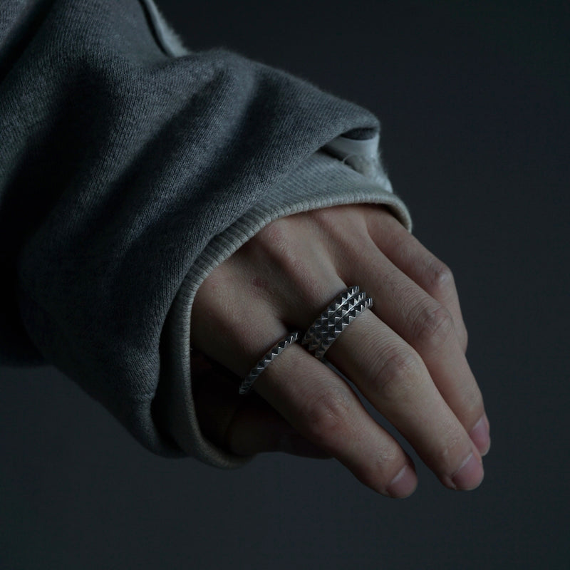 GIFTED / ＜Archive＞ 3 ROW STUDS RING