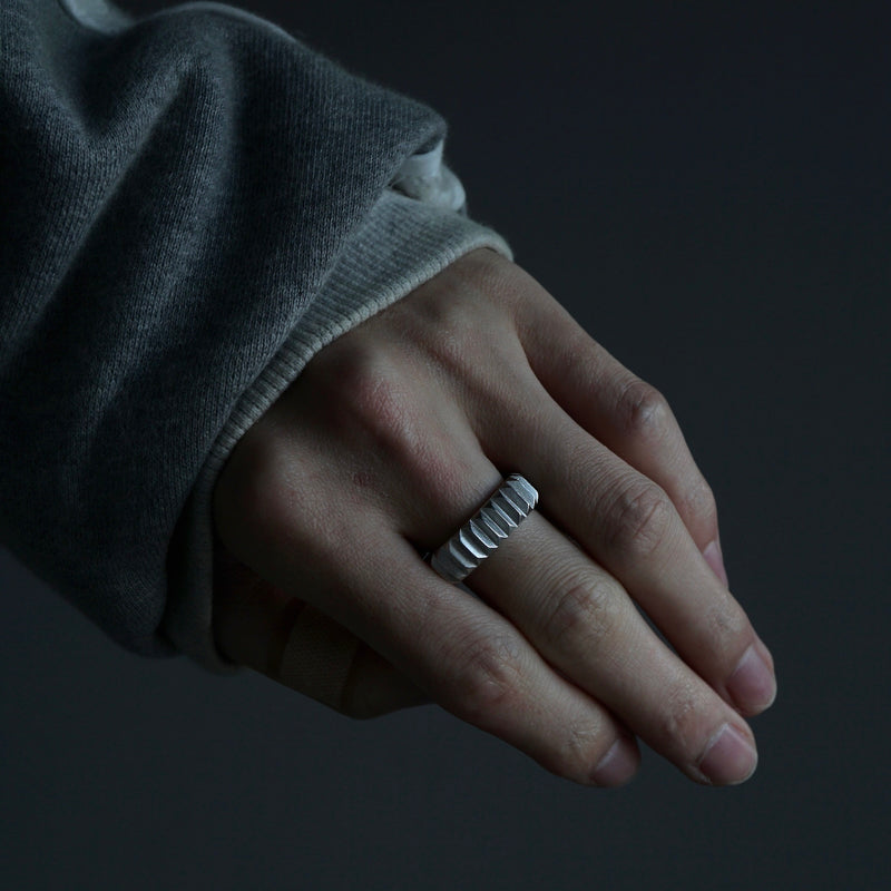 GIFTED / ＜Archive＞ RECTANGLE STUDS RING