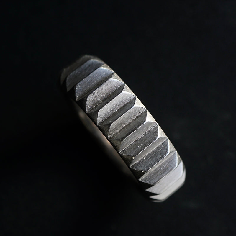 GIFTED / ＜Archive＞ RECTANGLE STUDS RING