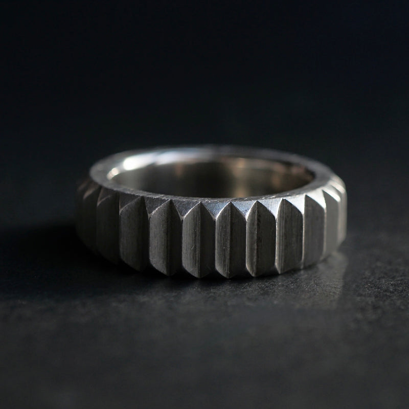 GIFTED / ＜Archive＞ RECTANGLE STUDS RING