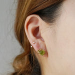 【-8/31限定】oro di oco / kakeraのピアス ペリドット