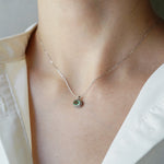 【8/2-8/31限定】siena / soave グロシュラーガーネット necklace 2301-04