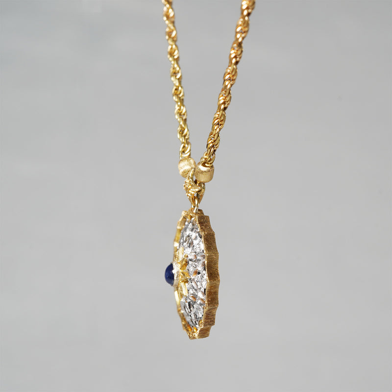 【8/2-8/31限定】siena / サファイア ダイヤモンド necklace 1909-05