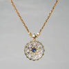 【8/2-8/31限定】siena / サファイア ダイヤモンド necklace 1909-05