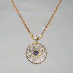 【8/2-8/31限定】siena / サファイア ダイヤモンド necklace 1909-05
