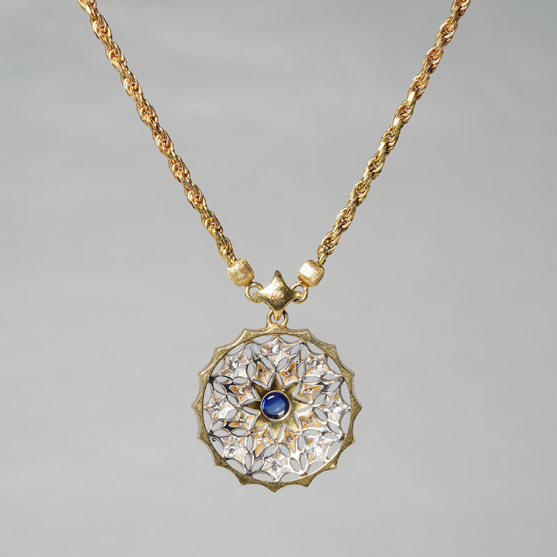 【8/2-8/31限定】siena / サファイア ダイヤモンド necklace 1909-05