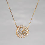 【8/2-8/31限定】siena /  engraved diamond necklace 2209-002（受注生産）