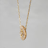 【8/2-8/31限定】siena /  engraved diamond necklace 2209-002（受注生産）