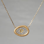 【8/2-8/31限定】siena /  engraved diamond necklace 2209-002（受注生産）