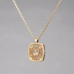 【8/2-8/31限定】siena /  Alba rosecut dia necklace 2309-002（受注生産）