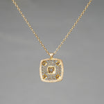 【8/2-8/31限定】siena /  Alba rosecut dia necklace 2309-002（受注生産）