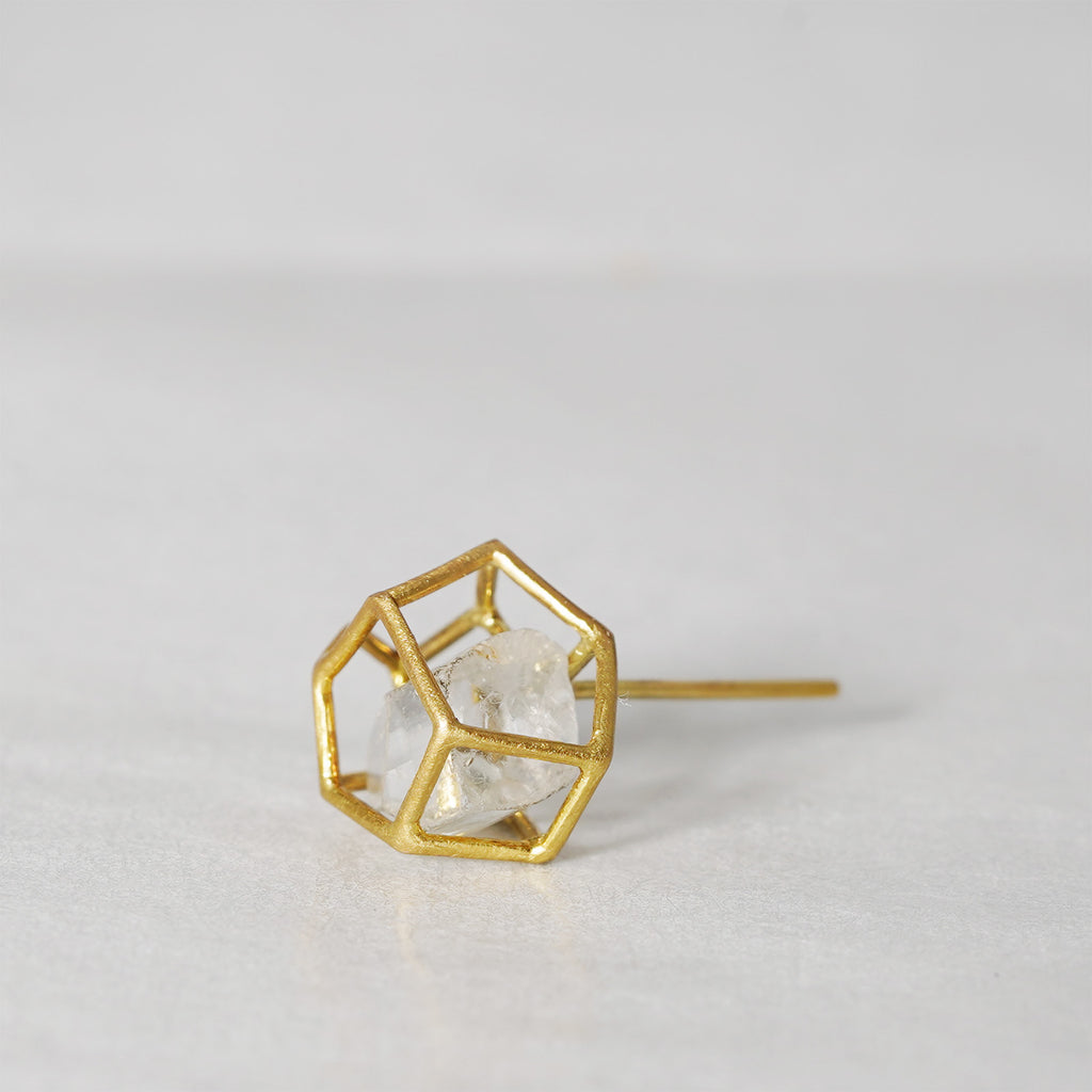 【-8/31限定】oro di oco / kakeraのピアス トパーズ