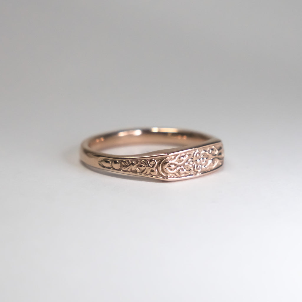 Kototoki / cornus kousa angularis ring Yamaboshi angle K10YG (custom-order ) [Only available from October 31st]