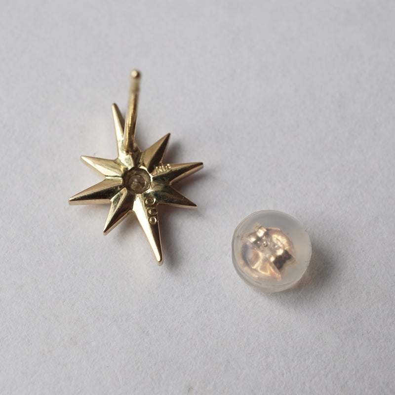 Kagann jewelry / Star single earring K18