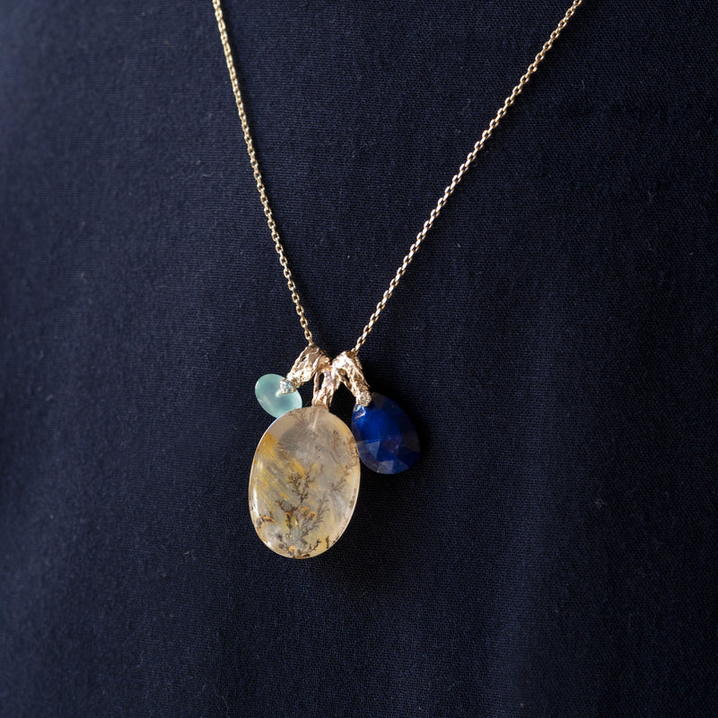 【-10/19限定】Curva ｙ Ruri JEWELRY/ [merletto] agate