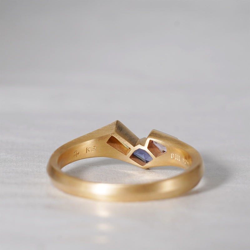 【-10/26限定】NEPH / Ring-79_サファイア、イエローダイヤモンド