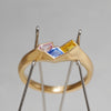 【-10/26限定】NEPH / Ring-79_サファイア、イエローダイヤモンド