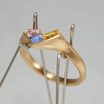【-10/26限定】NEPH / Ring-79_サファイア、イエローダイヤモンド