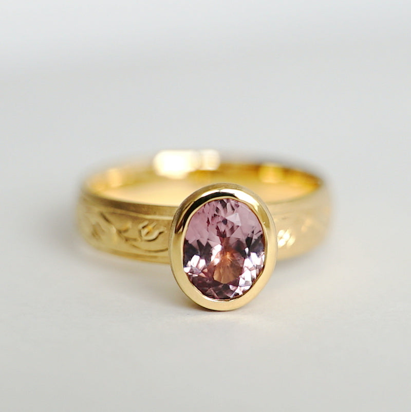 Kagann jewelry (カガンジュエリー) / Lale/Stone Ring　ガーネット