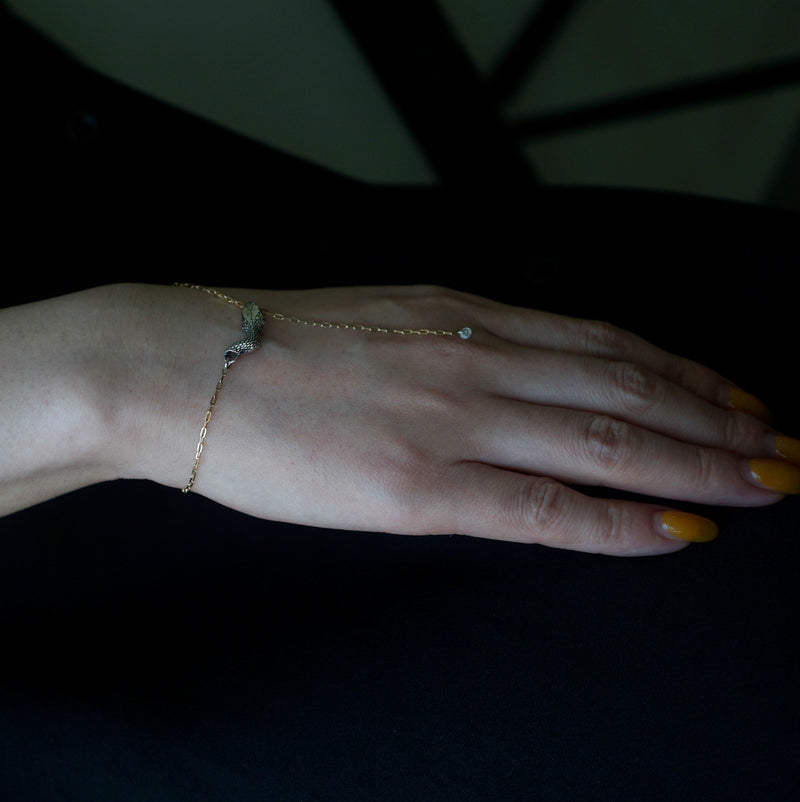 ELCAMI / K10YG Japanese rat snake Bracelet (EB-063S/G) – Fuligo