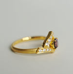 Kagann jewelry (カガンジュエリー) / Moroccan pattern Ring　パープルサファイア