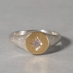 GICLAT /  K18YG/silver x Pink Diamond 0.093ct【6/8~7/7  期間限定】