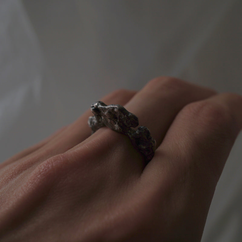 Kagann jewelry (カガンジュエリー) / Moroccan Flora ring(非加熱サファイア)